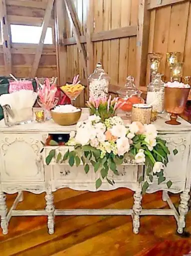 Dessert display at Destrehan Plantation
